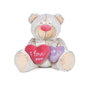 Famosa Peluche Lovely Bear 54 cm - Softies - Ours en peluche super doux avec accessoires