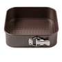 Pyrex Moule à charnière carré 24 cm Marron antiadhésif