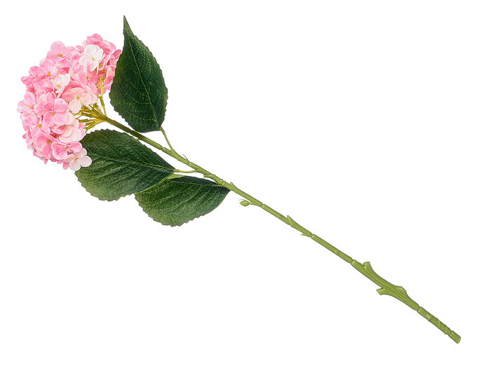 Ibergarden Branche fleurie rose 62 cm Plastique Vert (Set de 12)