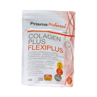 Prisma Natural Doypack Flexiplus Collagène Marin Peptan 500G - Articulations & Peau Prisma Natural Doypack Flexiplus Collagène Marin Peptan 500G - Articulations & Peau