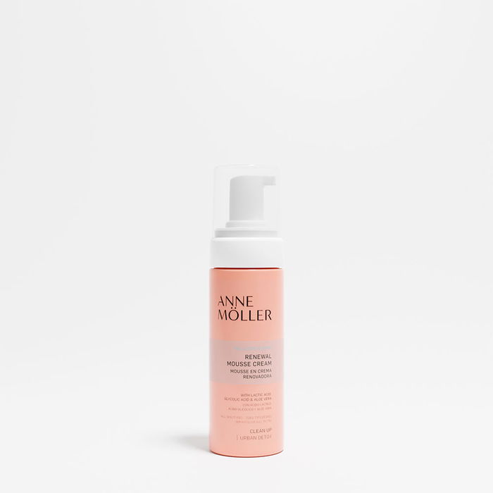 Anne Möller Crème Mousse Régénérante Clean Up - 165 ml - Nettoyant Visage Sensoriel à la Texture Mousse Lactée Métamorphosante