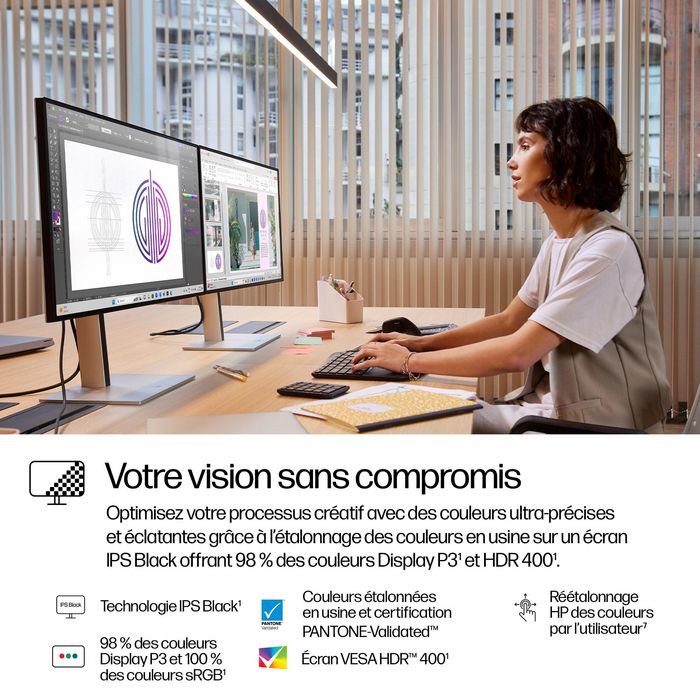 HP Écran QHD Thunderbolt 4 HP Series 7 Pro 27 pouces - 727pu