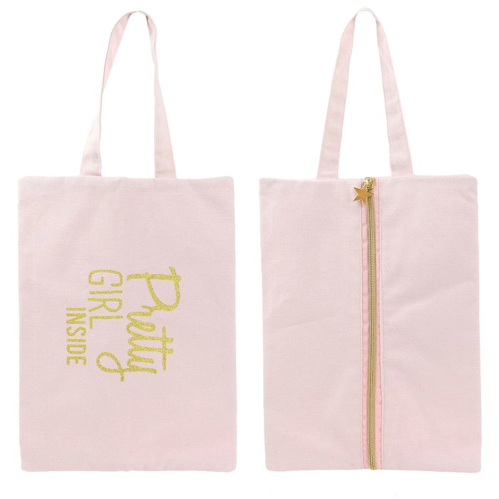 Cosmetic Club Sac en coton avec message doré Cosmetic Club Sac en coton avec message doré