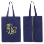 Cosmetic Club Sac en coton avec message doré