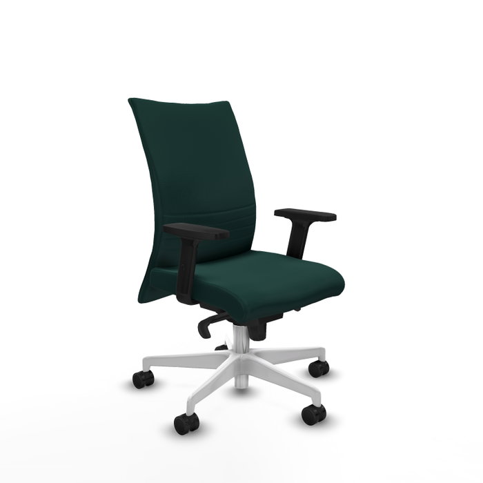Piqueras Y Crespo Silla Albacete confidente, Vert bouteille, Mécanisme Sincro, Bras 2D Piqueras Y Crespo Silla Albacete confidente, Vert bouteille, Mécanisme Sincro, Bras 2D