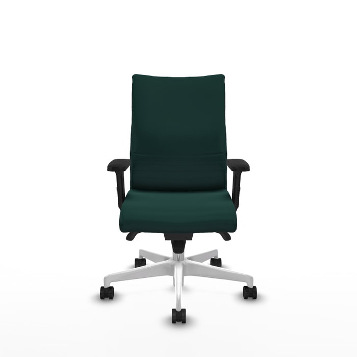 Piqueras Y Crespo Silla Albacete confidente, Vert bouteille, Mécanisme Sincro, Bras 2D Piqueras Y Crespo Silla Albacete confidente, Vert bouteille, Mécanisme Sincro, Bras 2D