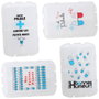 Sensly Pilulier 10 compartiments blanc translucide avec designs variés