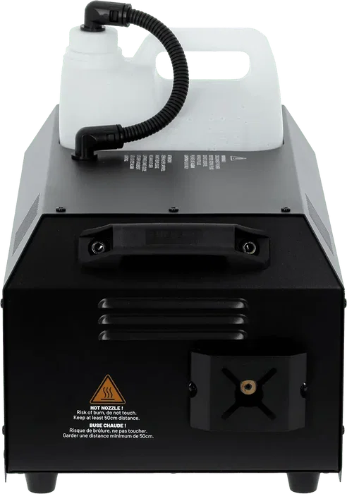 ALGAMLIGHT Machine à fumée 1500W - Réservoir 5L, DMX, Télécommande, Noir