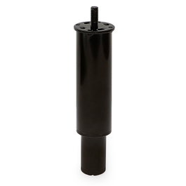 Q&Q Pied métallique Stormy Ø35 H90-H150 M8 Noir