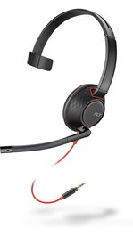 HP Blackwire 5220 - Casque téléphonique professionnel avec micro à réduction de bruit - Connecteur 3.5mm