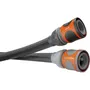 Gardena LianoLife Kit Tuyau d'Arrosage Textile 25 m, Souple et Résistant au Gel, Ø Intérieur 13 mm, Pression 22 bar, avec Raccords et Lance de Nettoyage