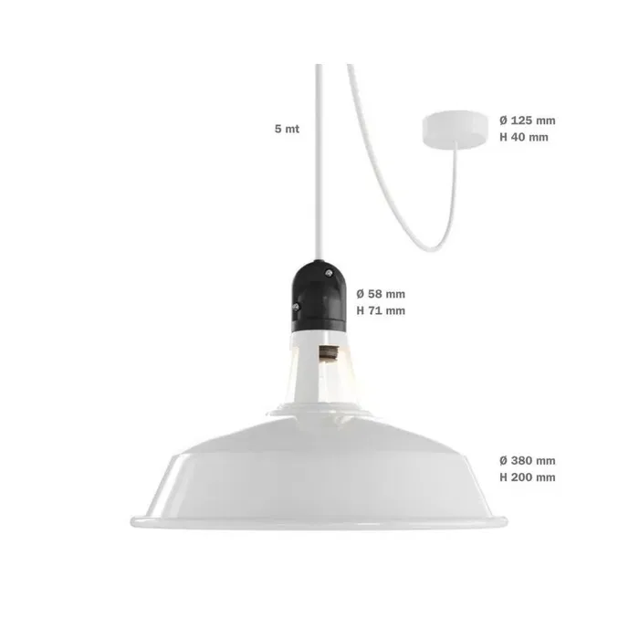 Lampe Suspendue Noginsk Métal Style Industriel SKD-P80033 Lampe Suspendue Noginsk Métal Style Industriel SKD-P80033