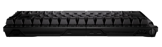 Asus ROG Falcata Clavier Gaming sans Fil 75% avec Interrupteurs Magnétiques, USB, RF 2.4 GHz, Bluetooth 5.0, Sensor Hall, Rétroéclairage RGB