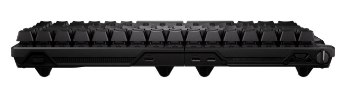 Asus ROG Falcata Clavier Gaming sans Fil 75% avec Interrupteurs Magnétiques, USB, RF 2.4 GHz, Bluetooth 5.0, Sensor Hall, Rétroéclairage RGB