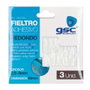 GSC Evolution Lot de 3 feutres adhésifs ronds Ø42mm - Blanc