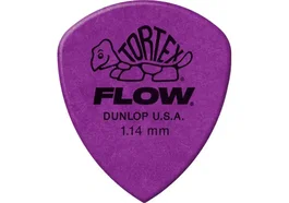 Dunlop Pack 72 Médiators Tortex Flow 1,14 mm - Plectres pour Guitare