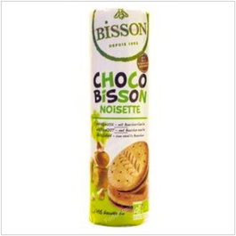 BISSON Biscuits au Chocolat et Noisettes BIO