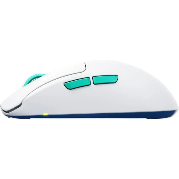 Cherry XTRFY M68 Wireless - Souris Gamer sans Fil Ultra-Légère (53g) - Forme Symétrique, Capteur Pixart 3395, Autonomie 75h, 2.4 GHz, Blanc