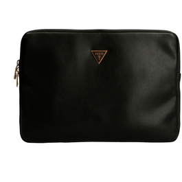 Guess Sac à main pour femme Scala en textile, modèle porte-documents, noir