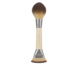 Ecotools Pinceau de maquillage double Sculpt + Bronze pour contouring et bronzage - Double fonction, synthétique, vegan