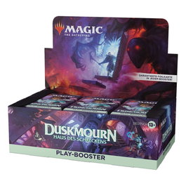 Wizards of the Coast Magic the Gathering Duskmourn: Haus des Schreckens Présentoir de 36 boosters (Allemand)