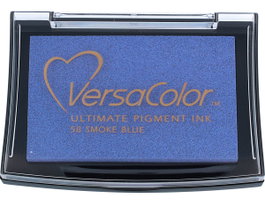 Tsukineko VERSACOLOR Tampon encreur bleu fumée opaque 95x65mm