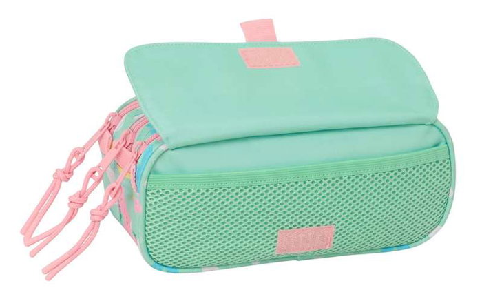Safta Portatodo Triple Big - Boîte de rangement triple compartiments, 21.5 x 10 x 8 cm, pour enfants à partir de 36 mois