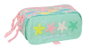 Safta Portatodo Triple Big - Boîte de rangement triple compartiments, 21.5 x 10 x 8 cm, pour enfants à partir de 36 mois