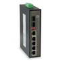 LevelOne IES-0600 Switch industriel 6 ports Gigabit avec 1 port SFP et 1 combo SFP/RJ45