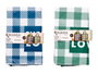 Kinvara Sac en Rafia 50 x 22 cm Couleurs Assorties 42L Imperméable RPET et Polyester (Set de 24)