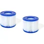 Bestway 60311 - Lot de 2 cartouches de filtration type VI pour spa gonflable, dimensions 10.6 x 8 cm, entretien facile