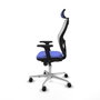 Piqueras y Crespo Chaise de Bureau 2D086N2 Bleu clair