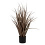 BigBuy Home Plante décorative PVC Acier Ciment 10 x 10 x 9 cm 61 cm