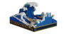 Pantasy Original Jeu de construction The Great Wave Of Kanagawa