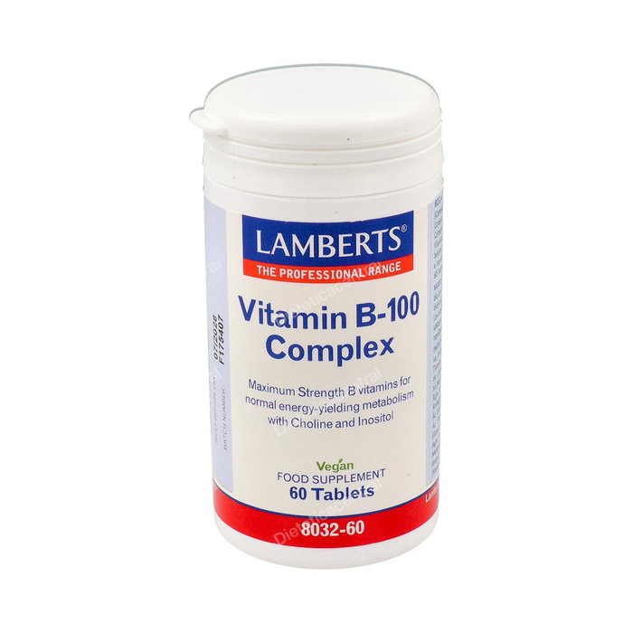Lamberts Vitamina B-100 Complex 60 comprimés