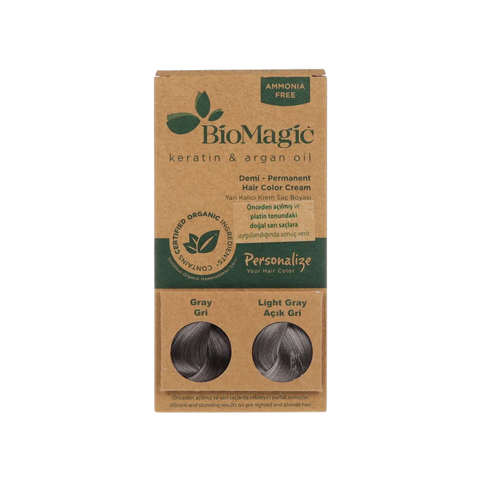 Biomagic - Coloration Demi-Permanente Keratin & Argan Oil pour Cheveux ...