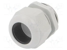 FIBOX Presse-étoupe M40 gris en polyamide avec filetage métrique 1,5 et IP68