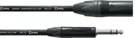 CORDIAL CPM 5 MV Câble audio équilibré XLR mâle vers jack 6,3 mm 5 m