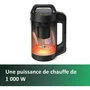 Philips HR2203/80 SoupMaker Série 3000 - Blender chauffant pour soupe, smoothies et compotes, 5 programmes, 1000W, bol 2L métal, inclut livre de recettes