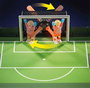 Playmobil Sports&Action - Terrain de football (Campo de fútbol) - Jeu de construction en plastique - À partir de 5 ans