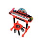 Reig - Orgue enfant avec microphone et banquette Lady Bug, jouet musical en plastique pour enfants à partir de 3 ans (18.3 x 17.5 x 6.5 cm)