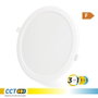 Edm Downlight LED encastrable rond, 18 W, 3CCT, blanc, ø22,3 cm