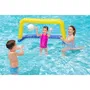 Bestway 52123 But gonflable de water polo avec ballon, 137 * 66 * 72 cm, pour piscine et plage