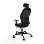 Piqueras y Crespo Chaise de Bureau 1D036G2 Noir