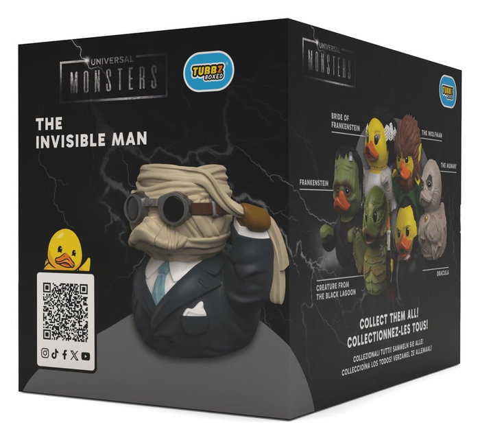 Numskull Monsters Tubbz figurine PVC Invisible Man Numskull Monsters Tubbz figurine PVC Invisible Man