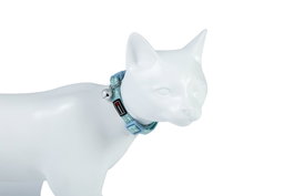 Freedog Collier pour Chat Réfléchissant Bleu 10mm x 19/30cm