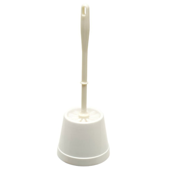 WOLFPACK LINEA PROFESIONAL Boîte WC Marbella avec support et brosse blanche WOLFPACK LINEA PROFESIONAL Boîte WC Marbella avec support et brosse blanche