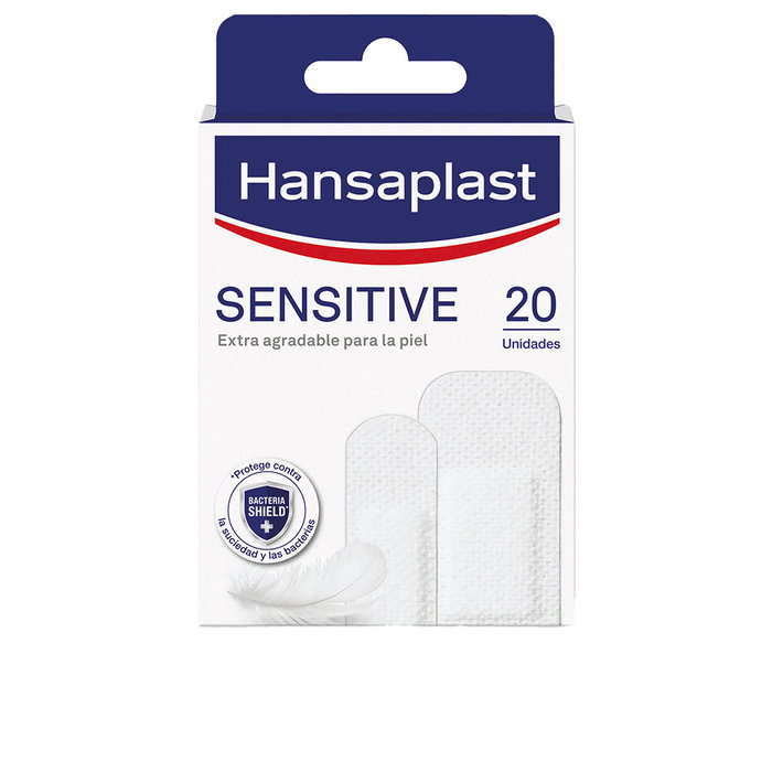 Hansaplast HP SENSITIVE Pansements hypoallergéniques 20 unités - 2 tailles - Pour peaux sensibles et diabétiques Hansaplast HP SENSITIVE Pansements hypoallergéniques 20 unités - 2 tailles - Pour peaux sensibles et diabétiques