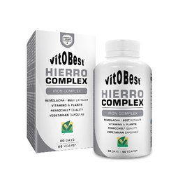 VIT.O.BEST HIERRO COMPLEX 60 VegeCaps