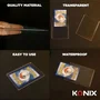 Konix Hard Sleeves - 25 pochettes transparentes 67x92 mm